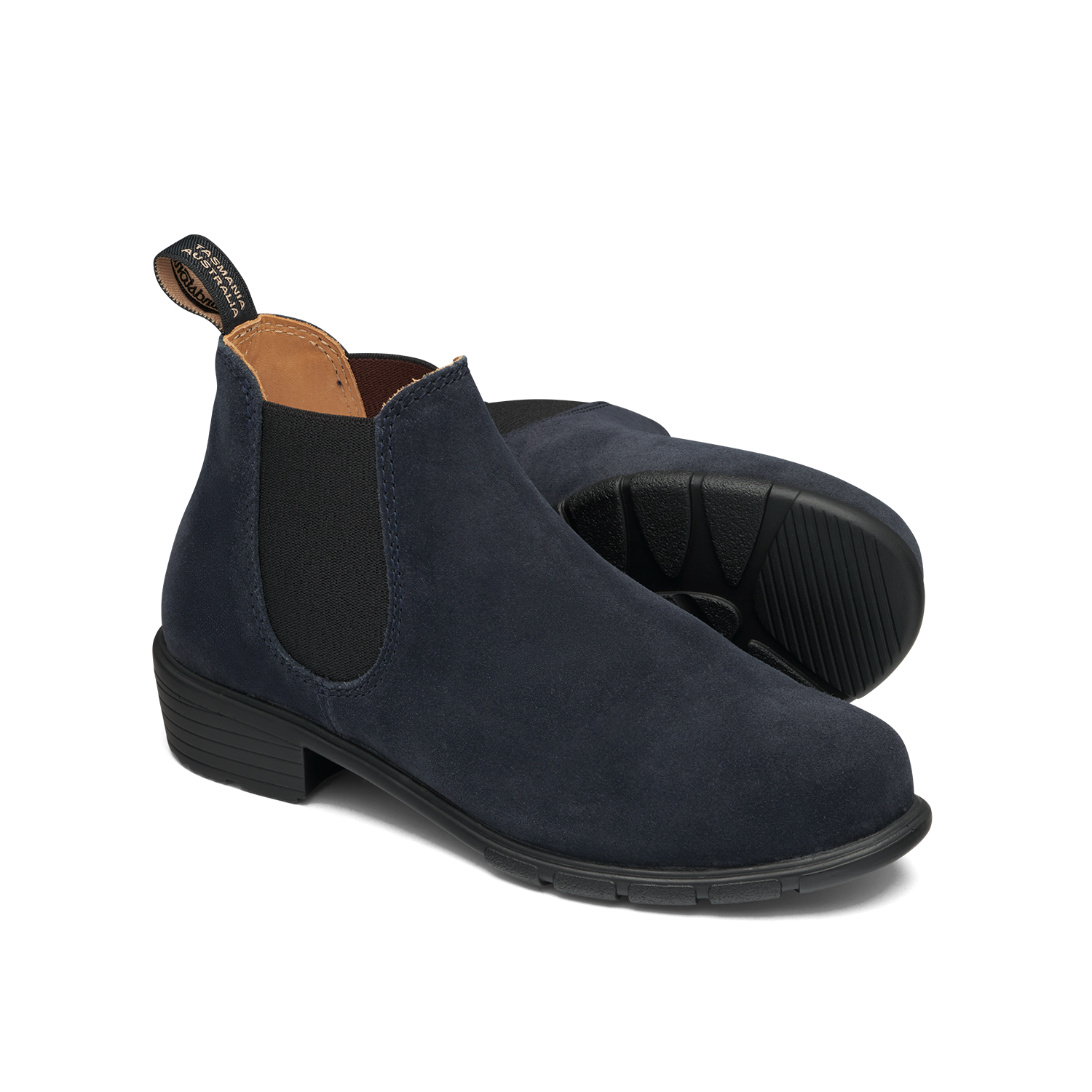 Navy suede chelsea boots on sale womens