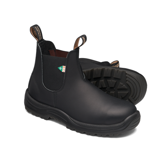 Work & Safety Boot 163 Black - Blundstone Steel Toe Work Boots ...