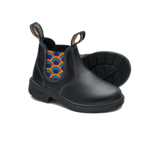 Blundstone 2254 - Kids Black with Rainbow Elastic and Contrast Stitching Blundstone Canada